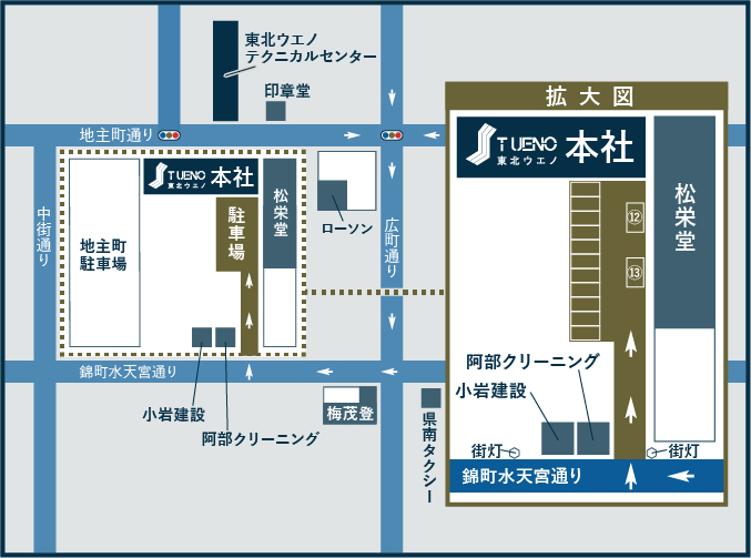 UenoOfficeParkingMAPa